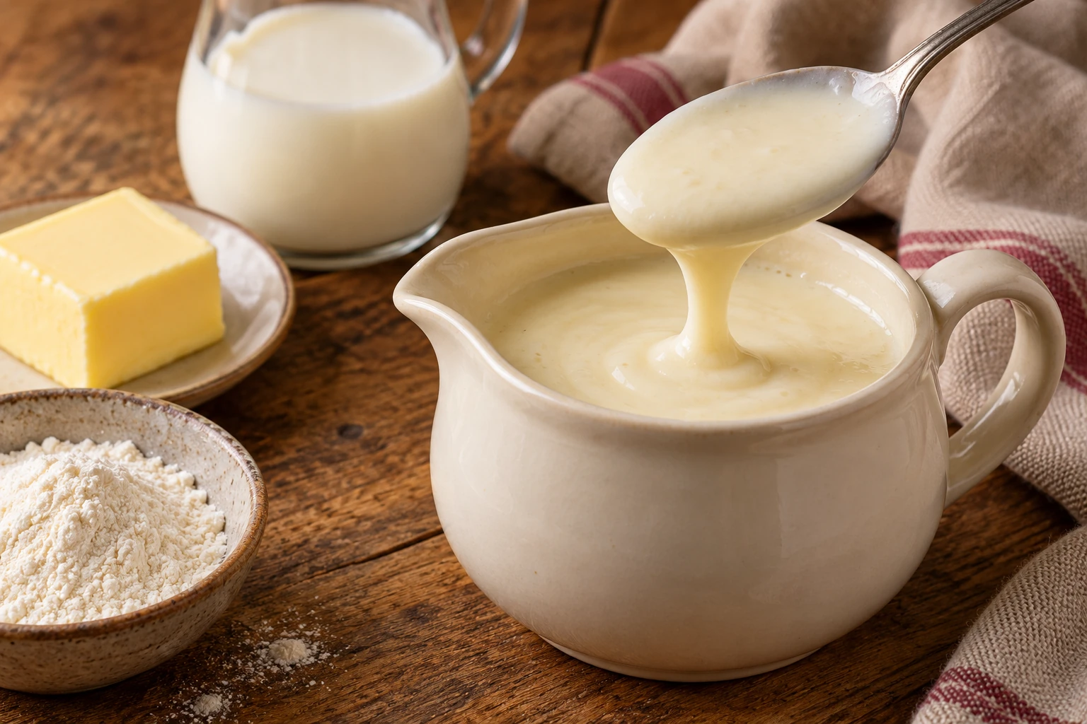 Sauce béchamel maison